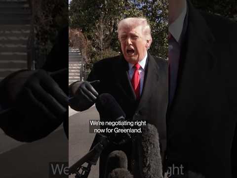 Trump Says Greenland 'Is Going to Want Us'