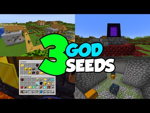 3 BEST OP Loot Survival/Hardcore/Speedrun Seed for Java 1.21