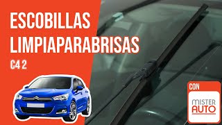 Youtube thumbnail of video "Cómo cambiar los escobillas limpiaparabrisas Citroën C4 2 🌧"