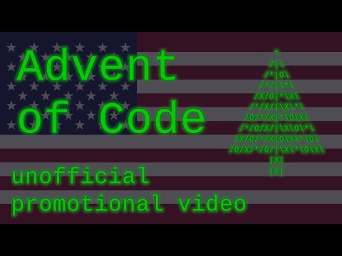 Advent of Code – unofficial promotional video
