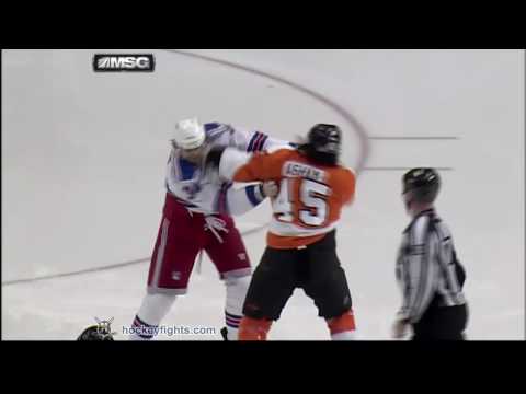 Aaron Voros vs Arron Asham