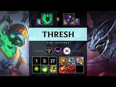 Thresh Support vs Alistar - KR Master Patch 25.21