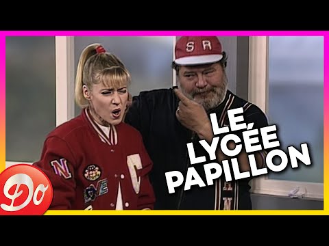 Jean-Pierre FOUCAULT, DOROTHÉE, CARLOS, Patrick ROY - Le lycée papillon | LE CADEAU DE NOËL - 1991