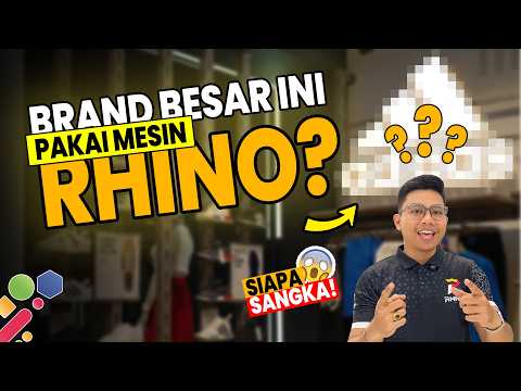 INSTALASI MESIN RHINOTEC DI BRAND TERNAMA