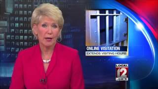 Online visitation extends visiting hours for jail