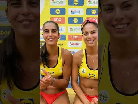 Mariafe Artacho y Taliqua Clancy - Beach Volleyball Europa Chicas Entrevistas y celebraciones 7