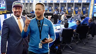 How We Moved A Draft War Room To SoFi Stadium For A Day | LA Chargers