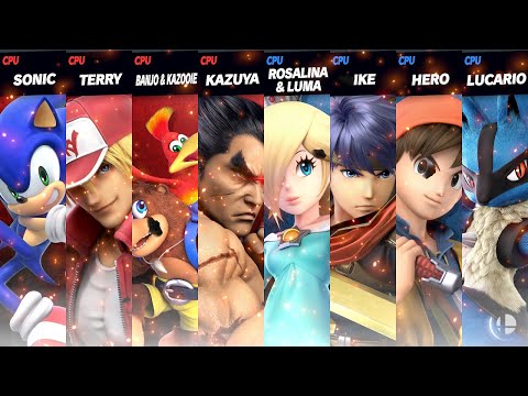 [Fan Request] Super Smash Bros. Ultimate - 1990s vs. 2000s (Blue Team Victory)