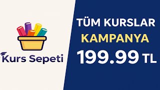 🚀 Tüm Kurslar 199 TL! Sadece 30 Ekim’e Kadar! | Kurs Sepeti Online