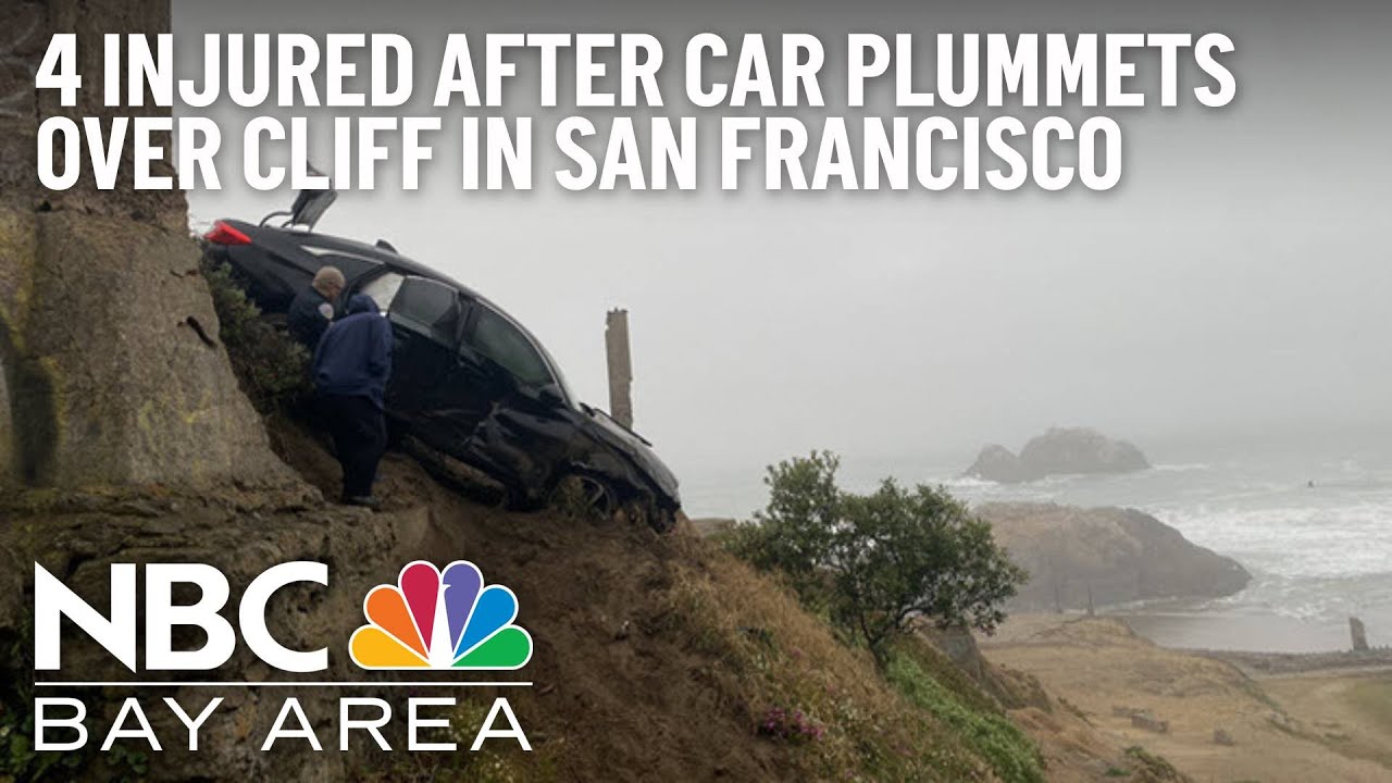 4 Injured, 2 Critical After Car Plummets Over Cliff in San Francisco