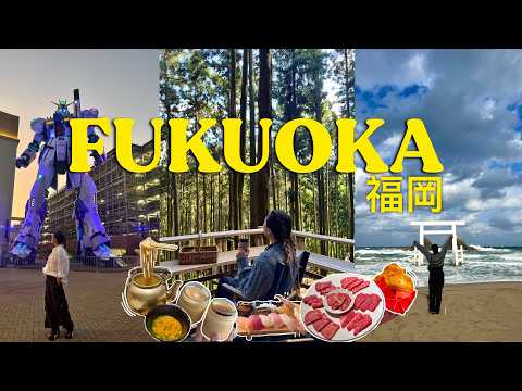 Things to do in Fukuoka, Japan! where to eat, vintage designer shopping, & dreamy daytrips