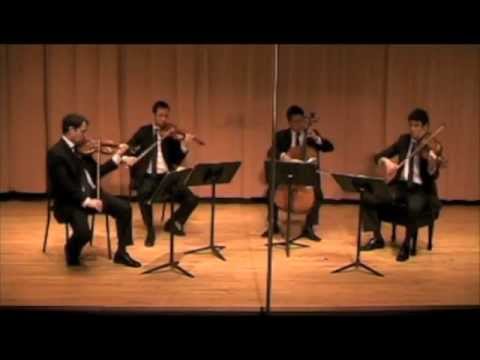 L.V. Beethoven: String Quartet Op. 18 No.1 in F Major - IV. Allegro, Performed by the Euclid Quartet