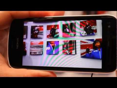 Nokia 808 PureView camera interface