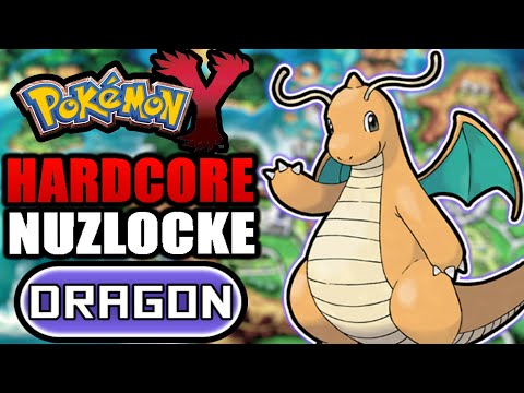 Pokémon Y Hardcore Nuzlocke - Dragon Type Pokémon Only! (No items, No overleveling)