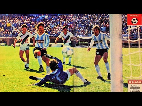 Banfield 0 - Racing 1 (1987) Gol de José "toti" Iglesias