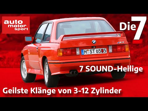 Die 7 geilsten Klänge von 3-12 Zylinder - die Sound-Heiligen I auto motor und sport