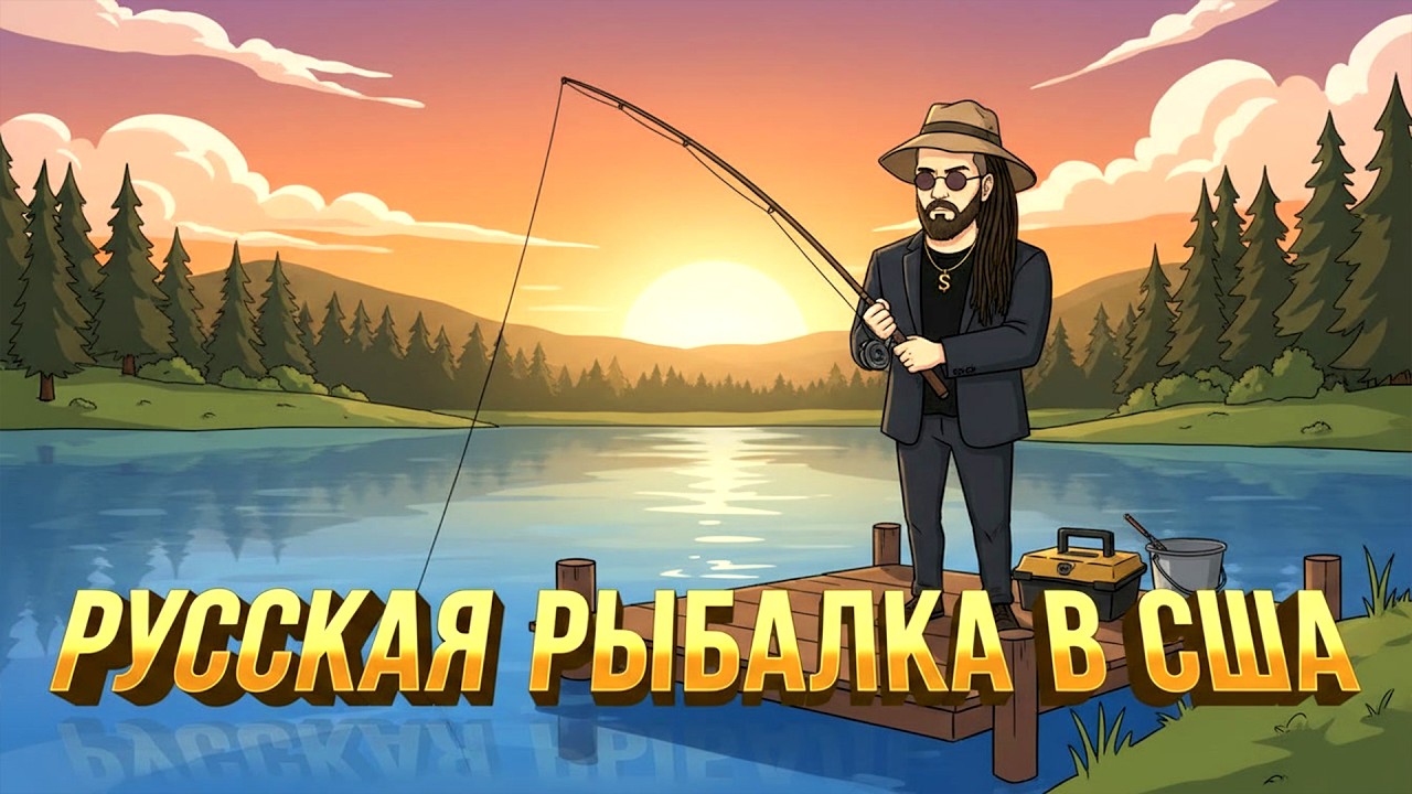 РУССКАЯ РЫБАЛКА В США!