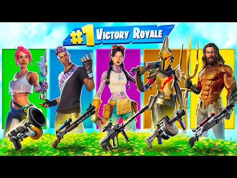 LA RANDOM SKIN CHALLENGE CON IL NUOVO PASS BATTAGLIA! - FORTNITE