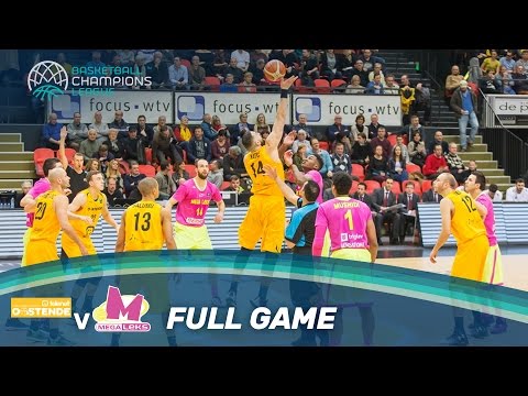 Telenet Oostende v Mega Leks - Full Game - Basketball Champions League