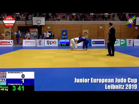 BOBROWSKA, Sian (GBR) vs. TYNBAYEVA, Galiya (KAZ); -48 kg Bronze