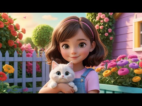 Emma Had a Tiny Cat | Sweet Cat Nursery Rhyme for Toddlers | Cute Pet Song for Kids