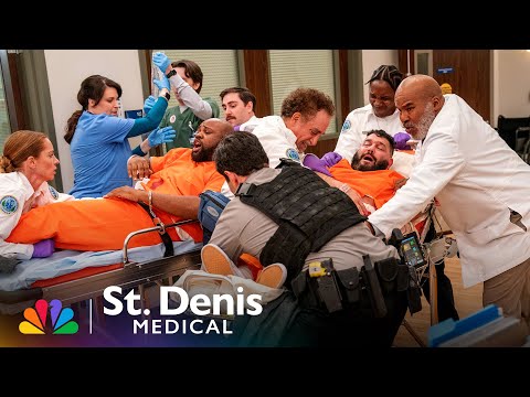 LEAK: Joyce, Ron and Alex Tend to Patients from the Local Prison | St. Denis Medical | NBC