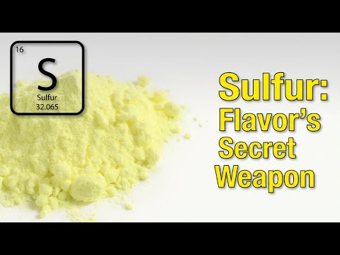 Sulfur: The Element Behind Amazing Food AND Awful Smells🤢🤤
