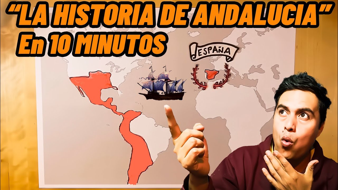 😯"LA HISTORIA DE ANDALUCIA 😬en 10 Minutos" mexicano reacciona a españa extranjero reaccion españa