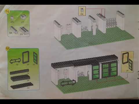 Инструкция Конструктор Brick 'Полицейский участок' (110)Lego