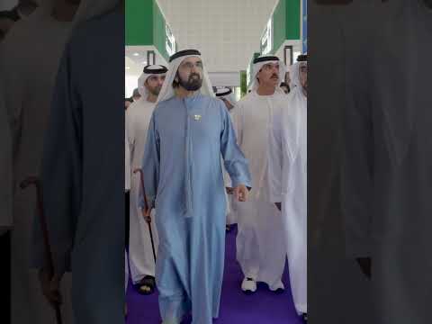  صاحب السمو الشيخ محمد بن راشد آل مكتوم-أخبار-محمد بن راشد يزور معرض جلفود 2025 مع انطلاق النسخة الأكبر في تاريخه