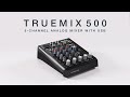 Video: Alto TrueMix 500 Mezclador Compacto con Usb