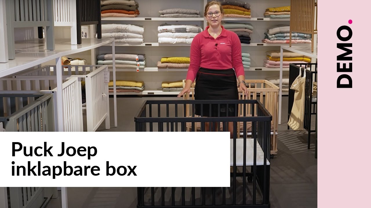 Puck Joep inklapbare box | Demo