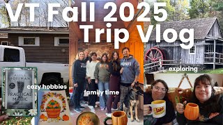 A Cozy, Fall Family Trip To Dover, Vermont 🍂 Silent Travel Vlog 2025 🍁 Hobbies, Shopping, Family
