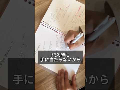 リングが手に当たらないバインダー #コクヨのぶんぐ #勉強 #勉強垢