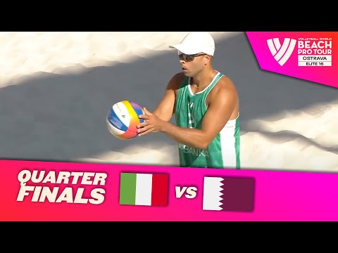 Ranghieri/Carambula vs. Cherif/Ahmed - Quarter Finals Highlights Ostrava 2023 #BeachProTour