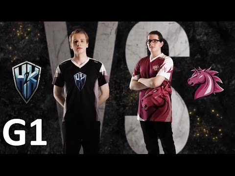 H2K vs UOL Game 1 Highlights - 2017 EULCS SPRING SPLIT - WEEK 7 DAY 2