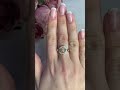 Золотое кольцо с фианитами 0.25ct