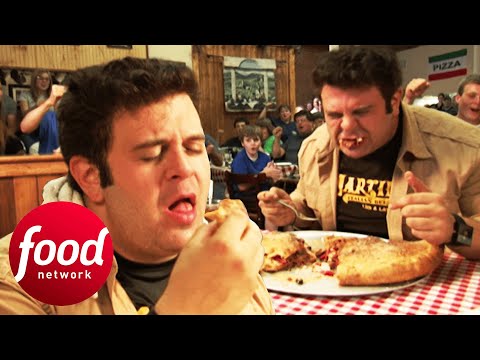 Holy Moly! Can Adam Finish This 5 Lb Stromboli? | Man v Food