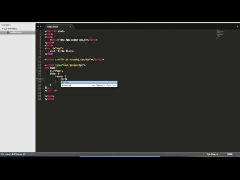 Todo Basic Vue Js App - Part 1