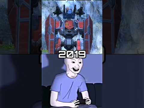 War Robots 2019 🆚 2024 |  #warrobots #viral #shorts