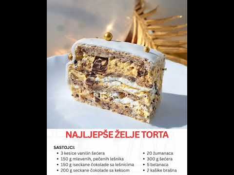 Ova torta je savršena, lagana i neodoljivo ukusna.