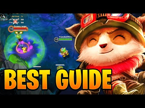 The Best Teemo GUIDE and BUILD in Wild Rift! Teemo Gameplay!