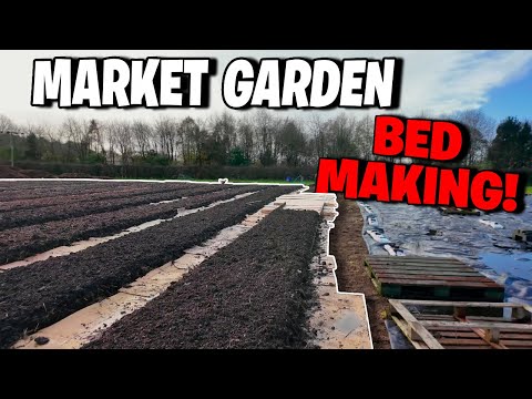 Market Garden Build: New Beds & Water Lines Installed
