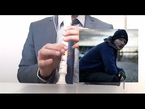 Ed Sheeran - Shape of You Recorder Block Flute Notes