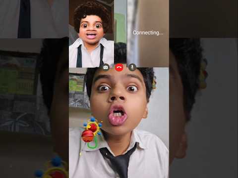 Dost on Video Call 🤣 #shorts #videocall #school #funny #sraoster