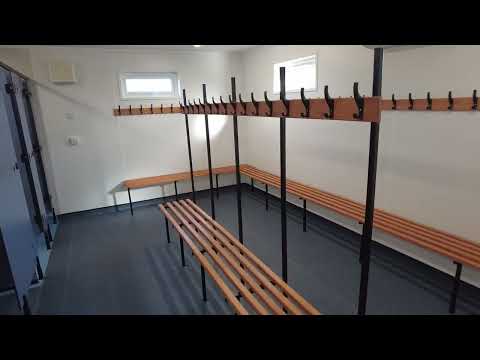 Rastrick School Modular Building Changing Facility. Modular Construction Project For Sports Centre.