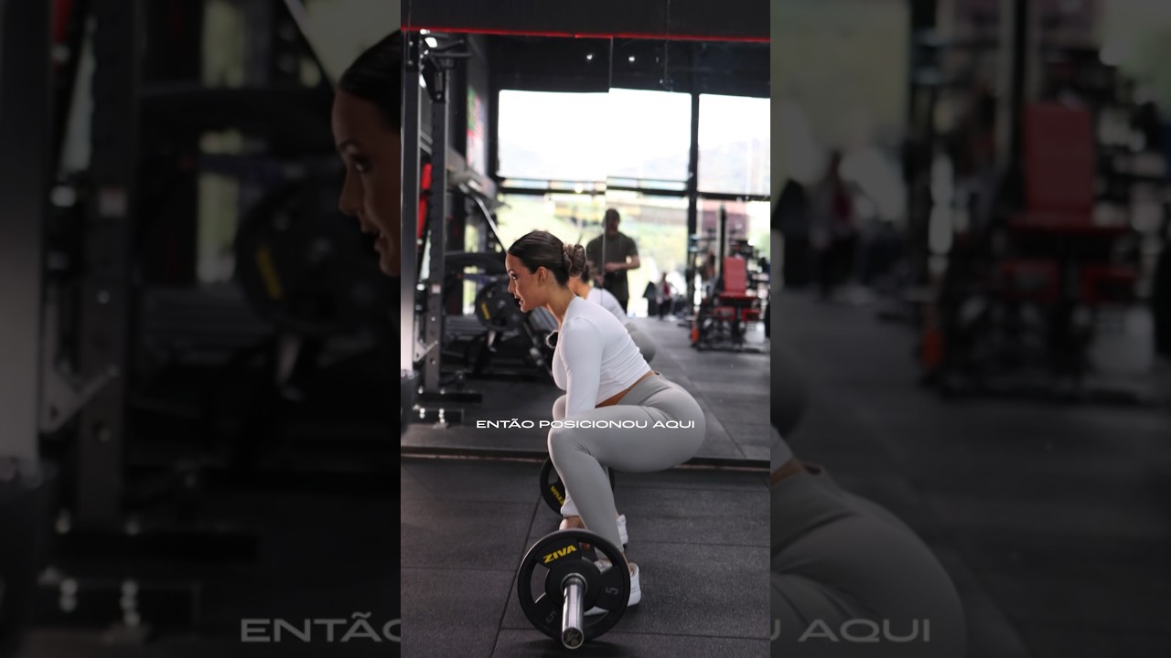 Faça isso no levantamento terra sumo #academia #musculação #treinofeminino #gluteos