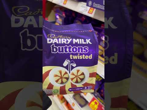 Cadbury dairy milk buttons twisted #whitechocolate #chocolate #fypシ #shortvideo #share #youtubeshort