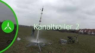 preview picture of video 'Aircommando Walldorf: The power to go into the sky [ Wasserrakete | Water Rocket ] [FullHD]'