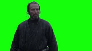 Galen Erso "it's a peaceful life" Rogue One green screen